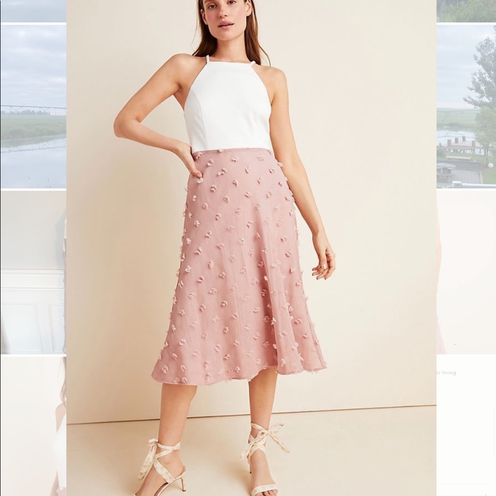 Sydney Textured MIDI Dress Anthropologie